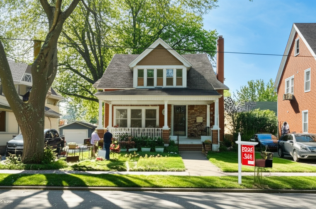 Estate Sale home in Tremont, Cleveland